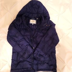 Ben Sherman Boys Puffer Navy Blue